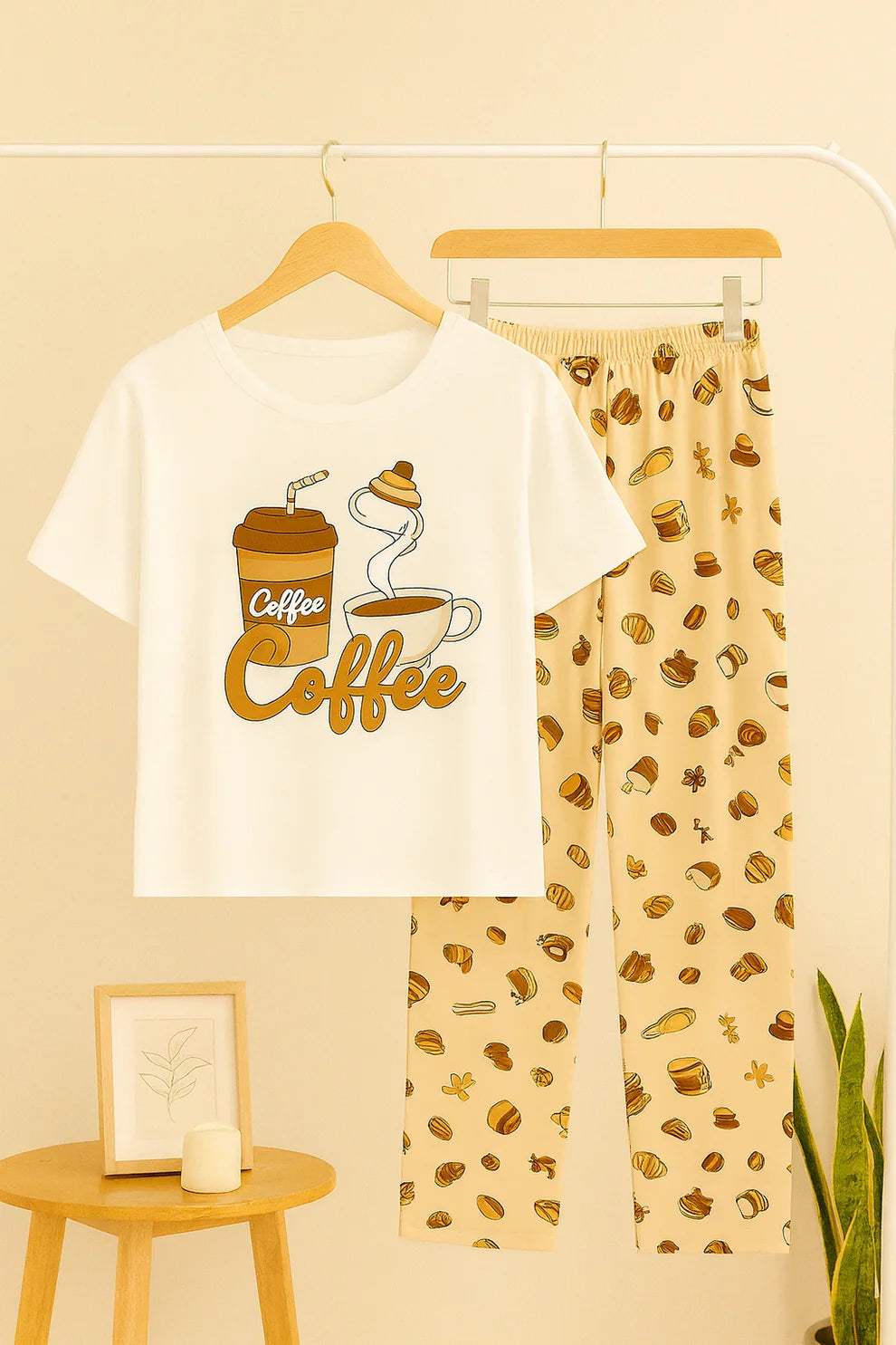 Morning Coffee Shirt & Trouser Set
