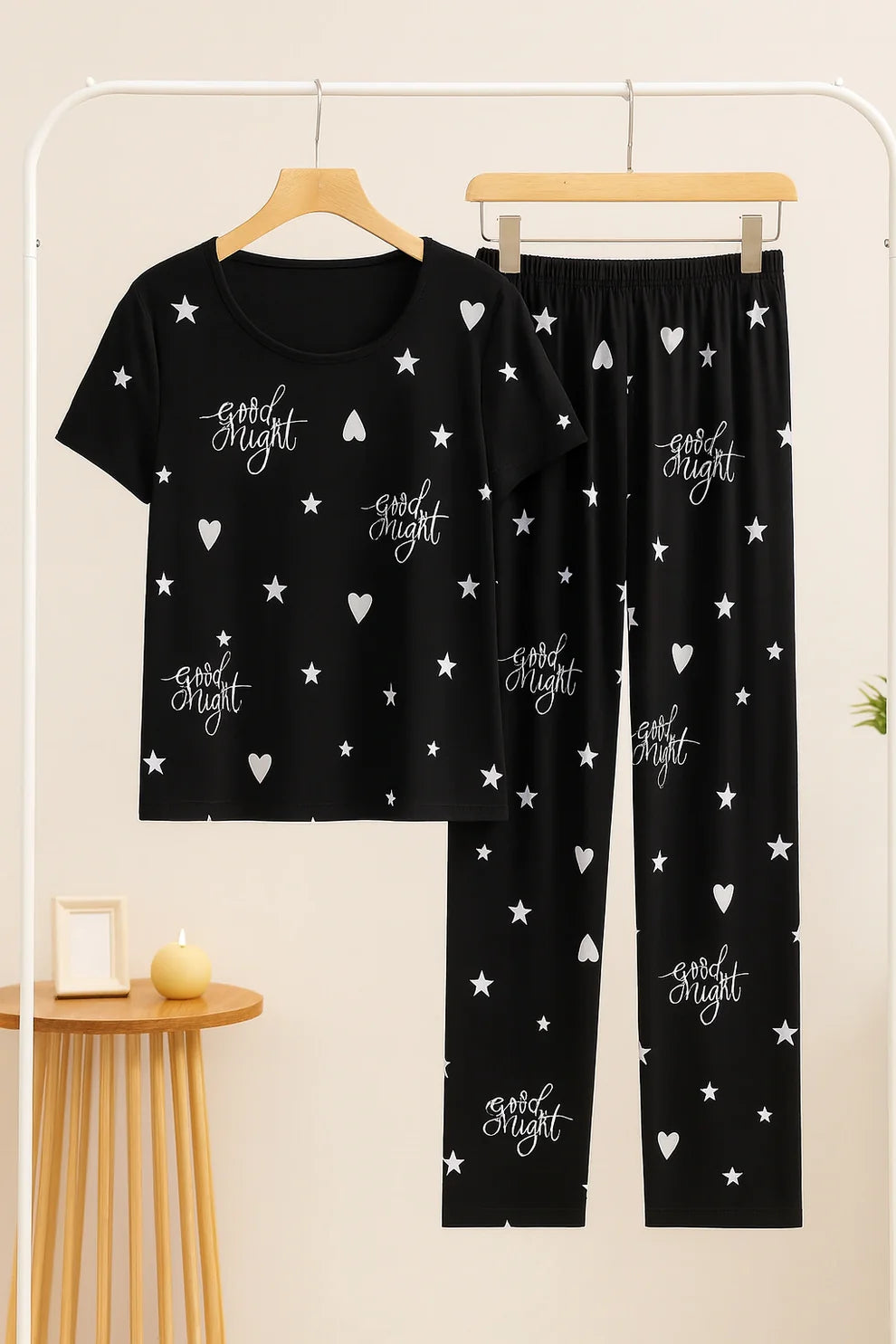 BLACK GOOD NIGHT COMFORT