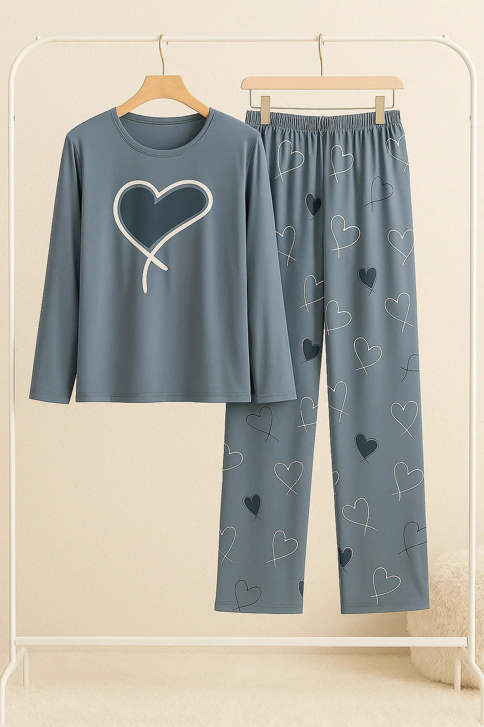 Ocean Heart Shirt & Trouser Set